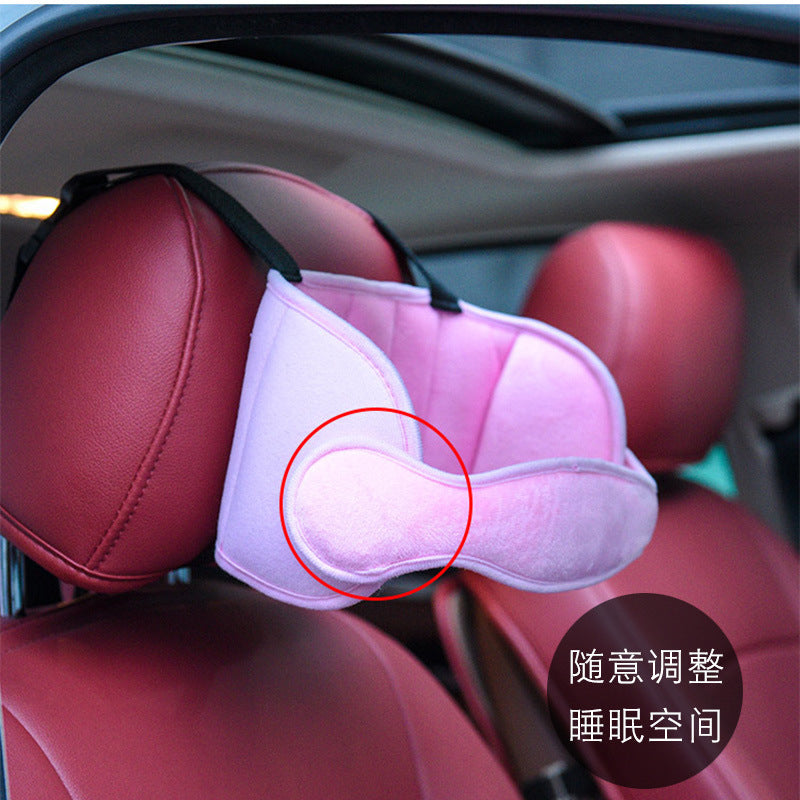 Children's head fixing belt, car safety seat, baby head support pillow, sleep aid belt protection pad
