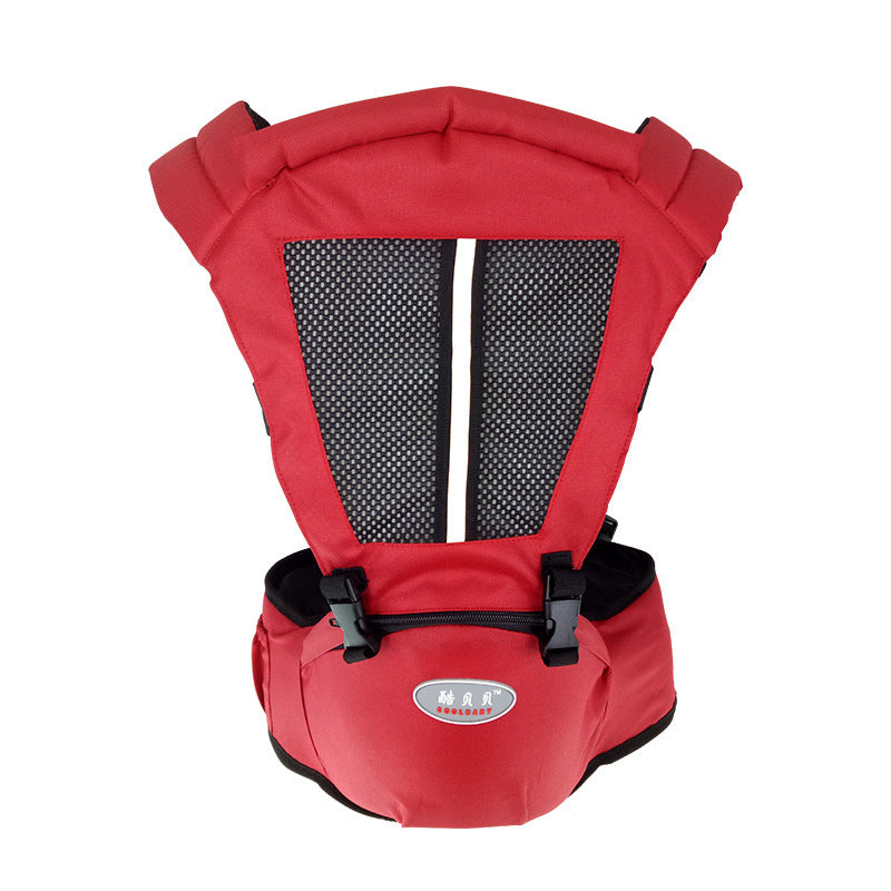Cool Baby Four Seasons Multifunctional Breathable Double Shoulder Baby Carrier Baby Waist Stool Wholesale Maternal and Infant Products Factory Direct Sales