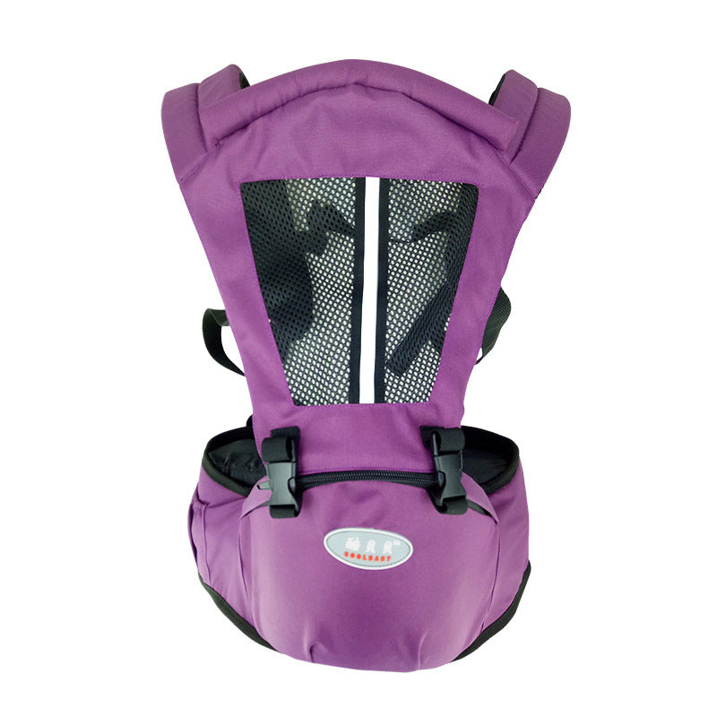 Cool Baby Four Seasons Multifunctional Breathable Double Shoulder Baby Carrier Baby Waist Stool Wholesale Maternal and Infant Products Factory Direct Sales