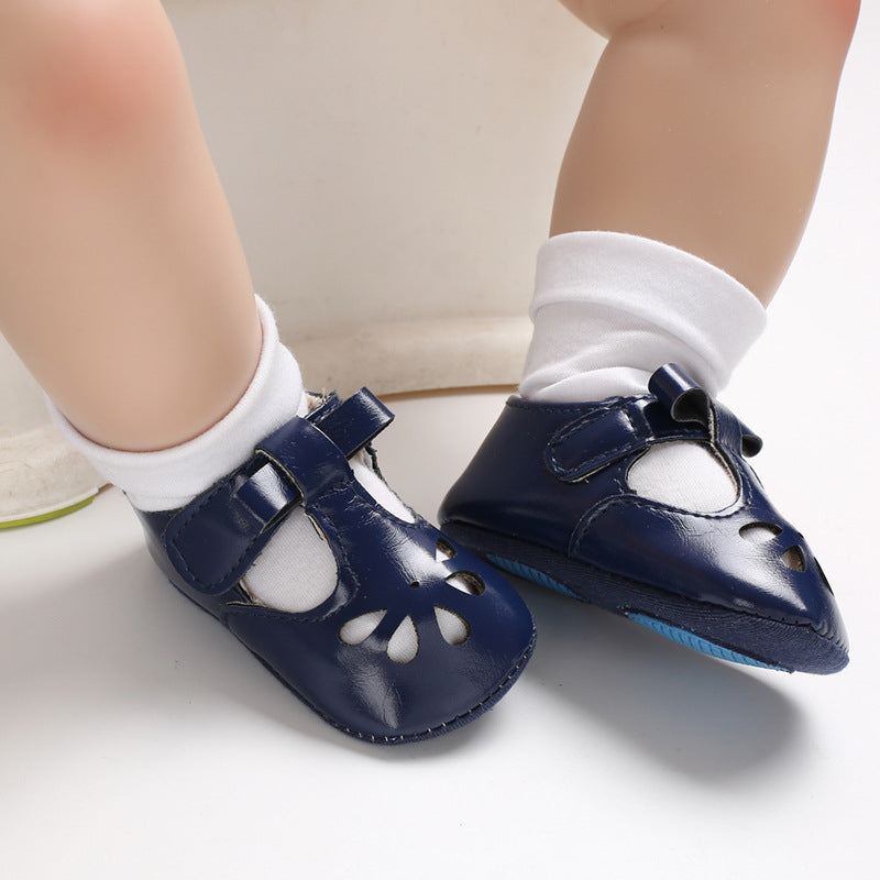 Baby shoes sandals summer models 0-1 year old female baby shoes Velcro composite bottom non-slip toddler shoes
