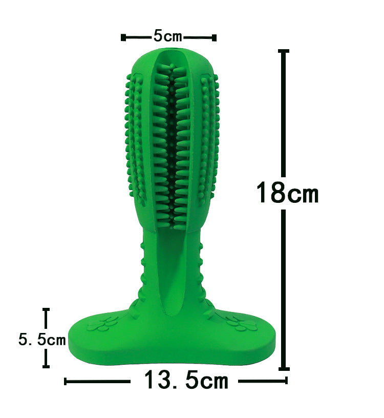 Amazon hot sale hot sale dog toothbrush dog supplies molar rod pet rubber molar tooth cleaning toy