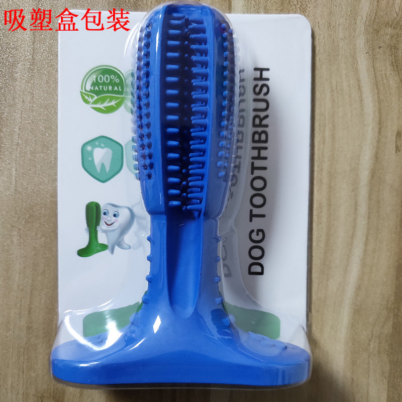 Amazon hot sale hot sale dog toothbrush dog supplies molar rod pet rubber molar tooth cleaning toy