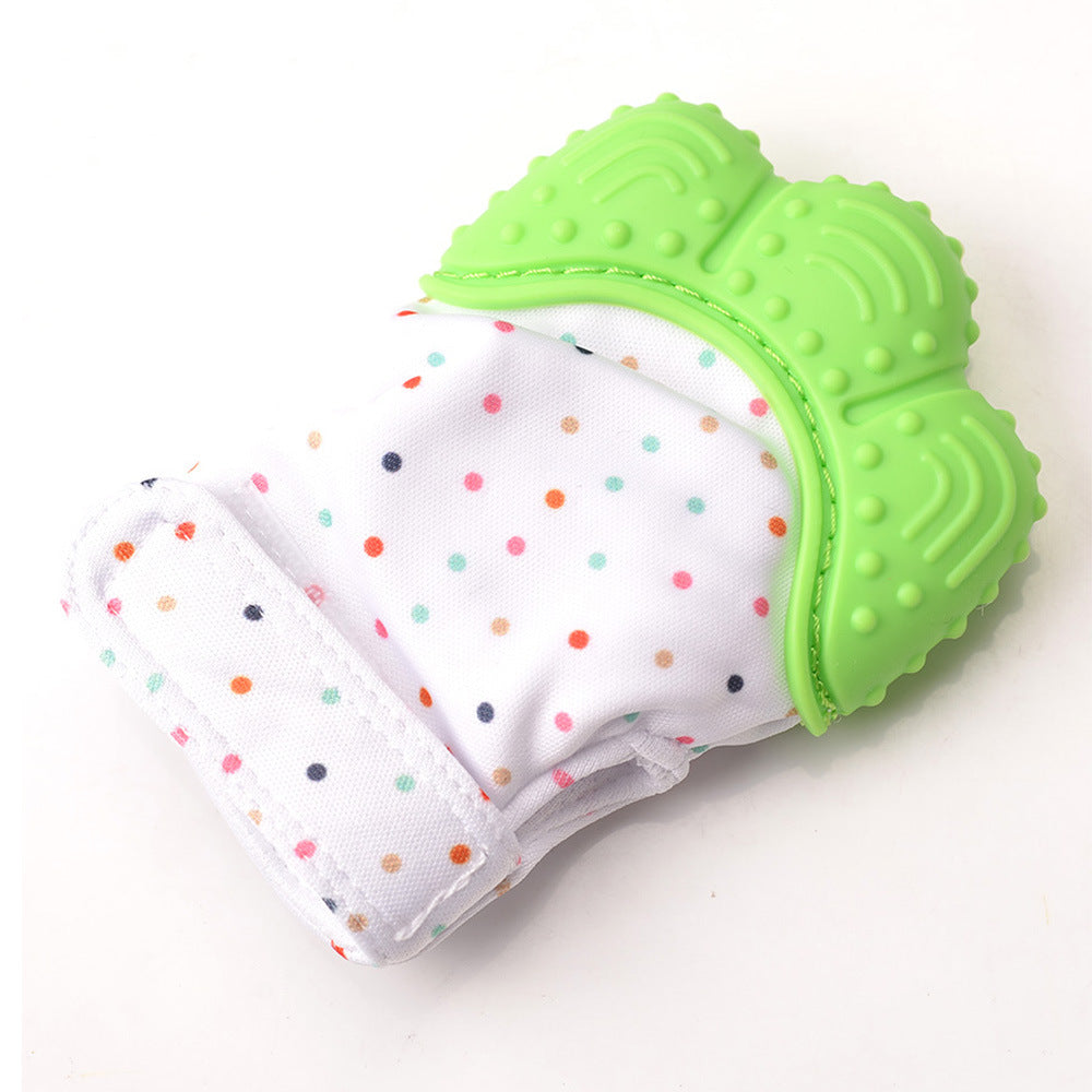 Baby Molar Gloves Silicone Baby Teether Gloves Newborn Anti-eating Hand Molar Gloves Baby Molar Toys