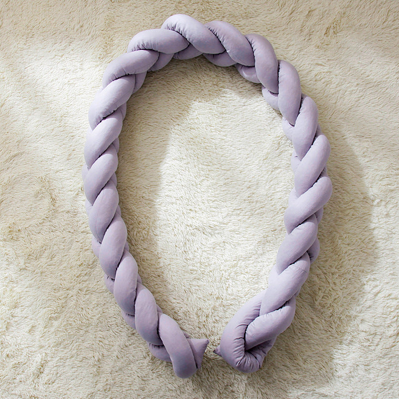 Hemei cotton woven portable baby pillow bed mid-bed bionic detachable and washable baby nest three-dimensional protective baby bed