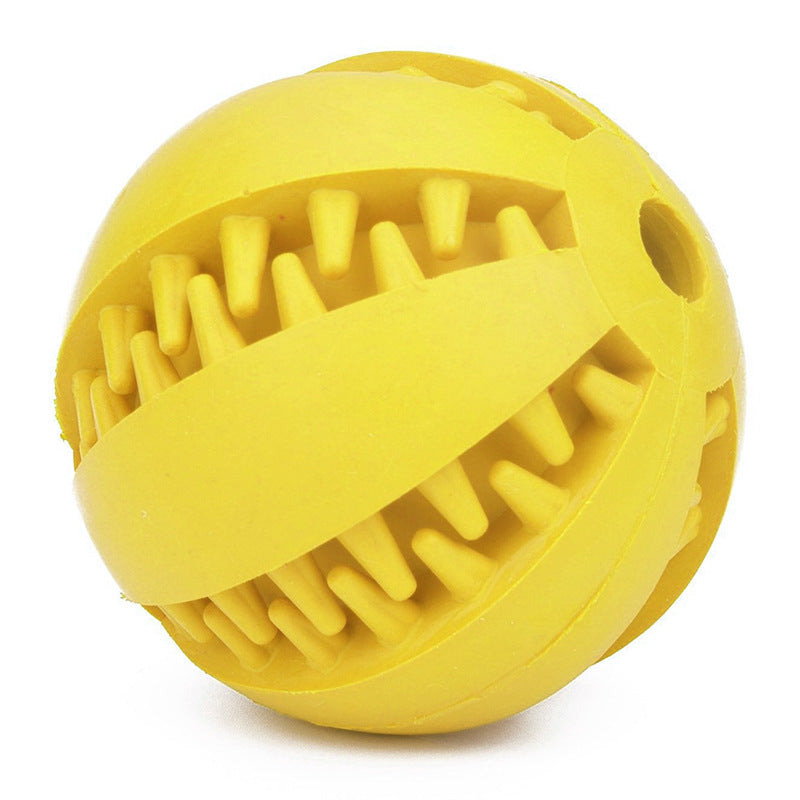 Pet Missing Ball Dog Toy Ball Elastic Rubber Mint Ball Feeding Ball Anti-Bite Educational Toys Wholesale Manufacturers