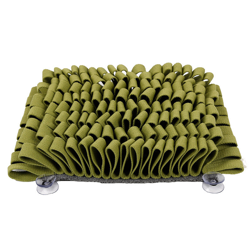 New bite-resistant dog sniffing pad upgraded version of cotton belt pet sniffing blanket cat and dog training slow food bowl educational toy
