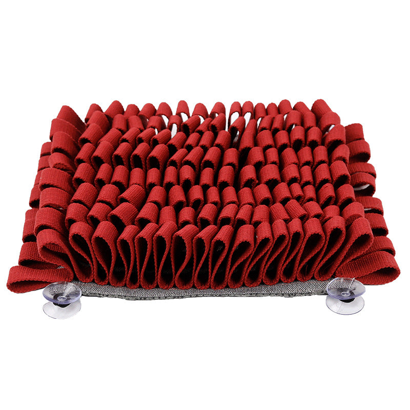 New bite-resistant dog sniffing pad upgraded version of cotton belt pet sniffing blanket cat and dog training slow food bowl educational toy
