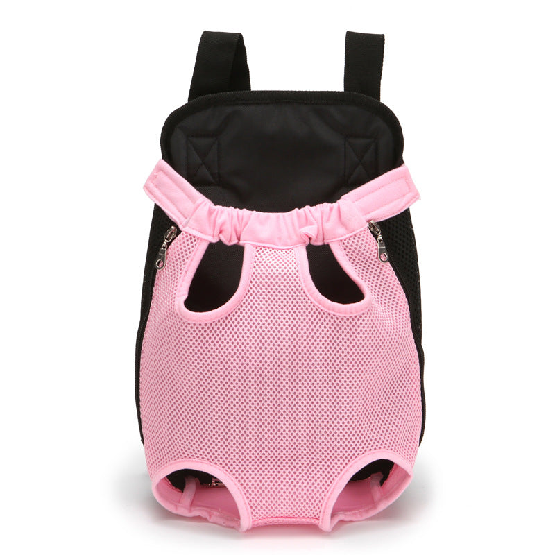Pet Supplies Outing Carrying Bag Fashionable Pet Chest Backpack Shoulder Chest Back Pet Bag