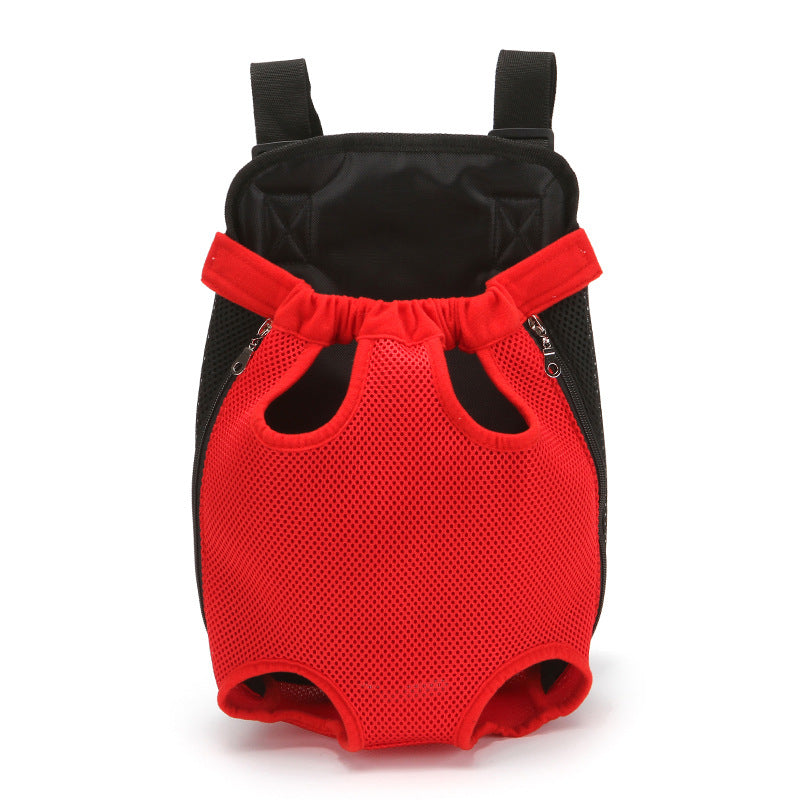 Pet Supplies Outing Carrying Bag Fashionable Pet Chest Backpack Shoulder Chest Back Pet Bag