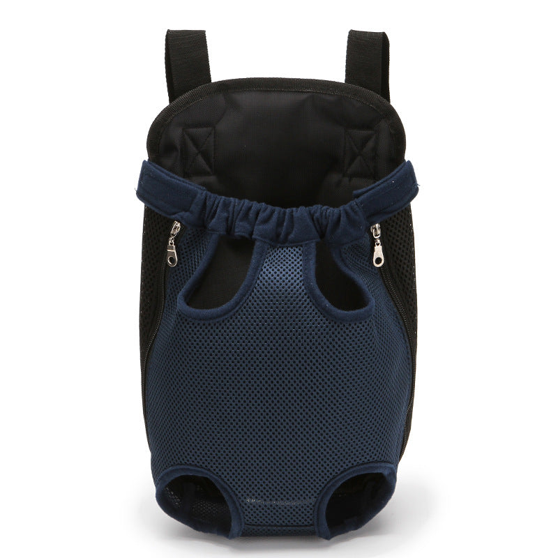 Pet Supplies Outing Carrying Bag Fashionable Pet Chest Backpack Shoulder Chest Back Pet Bag