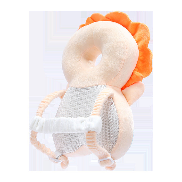 Baby toddler head pillow baby learning to walk anti-fall pillow breathable head protection pad new strap series wholesale