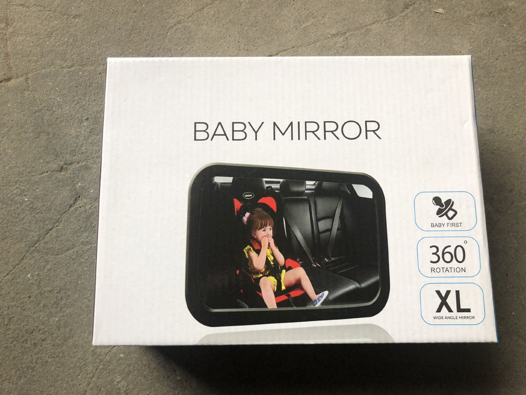 Adjustable Wide Car Rear Seat View Mirror Baby/Child Seat Car Safety Mirror Monitor Headrest High Quality Car Interior Styling
