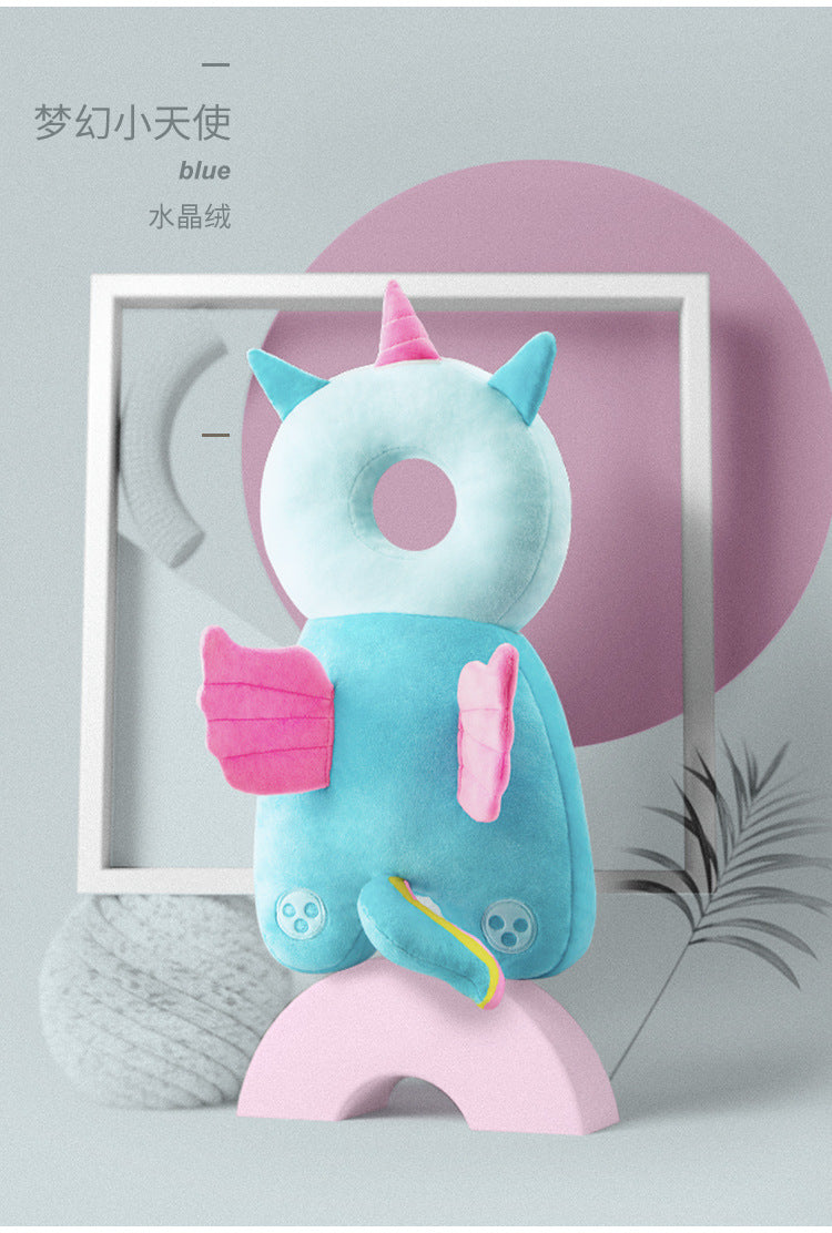 Baby anti-fall head protection cushion, baby toddler, child head pillow artifact