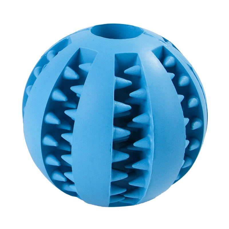 Pet Missing Ball Dog Toy Ball Elastic Rubber Mint Ball Feeding Ball Anti-Bite Educational Toys Wholesale Manufacturers