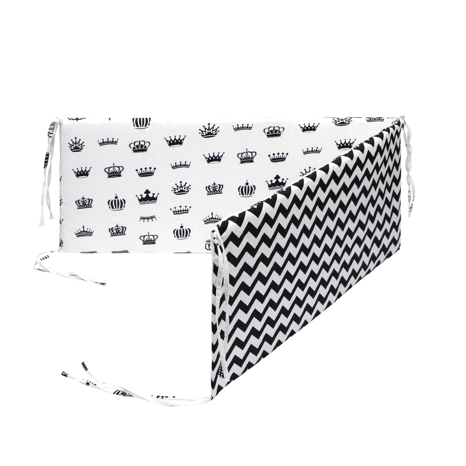 New cross-border hot sale baby crib guardrail toddler bed guardrail baby anti-collision printed pattern crib guardrail wholesale