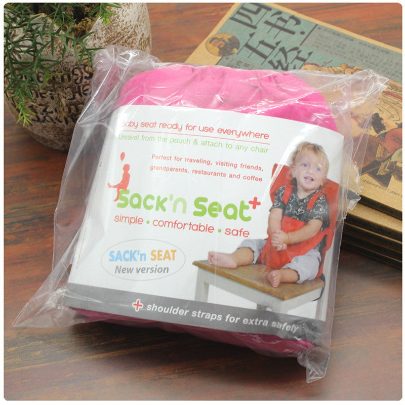 Portable Infant High Chair Seat Baby Safety Carrier Adjustable Color High Chair Bag