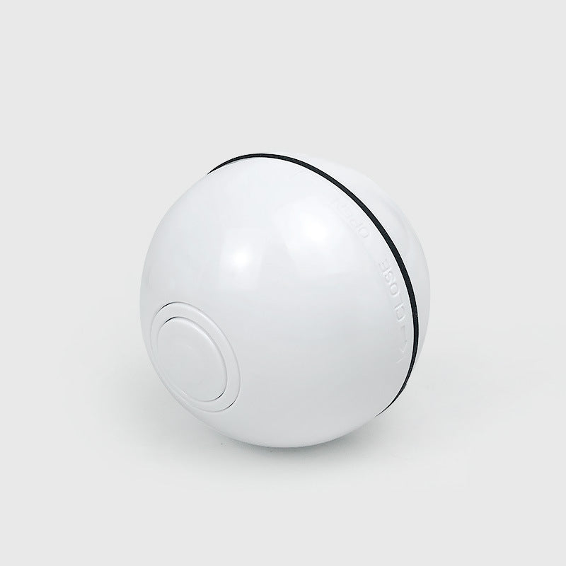 Pet electric cat toy LED infrared funny cat stick feather cat self-hi automatically funny cat ball USB rechargeable