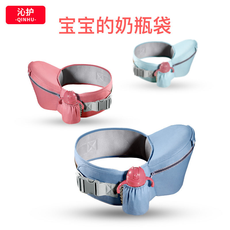 Qinhu baby carrier waist stool front holding multifunctional child lightweight newborn baby single stool four seasons baby carrier
