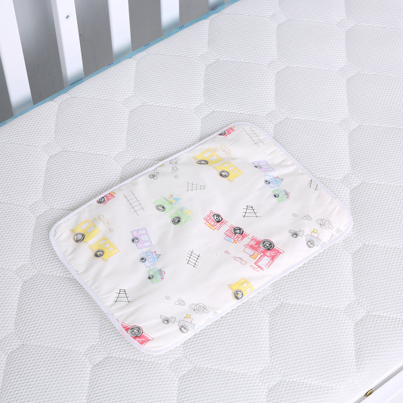 Baby diaper pad waterproof washable pure cotton oversized kindergarten baby breathable children overnight pad sheet mattress