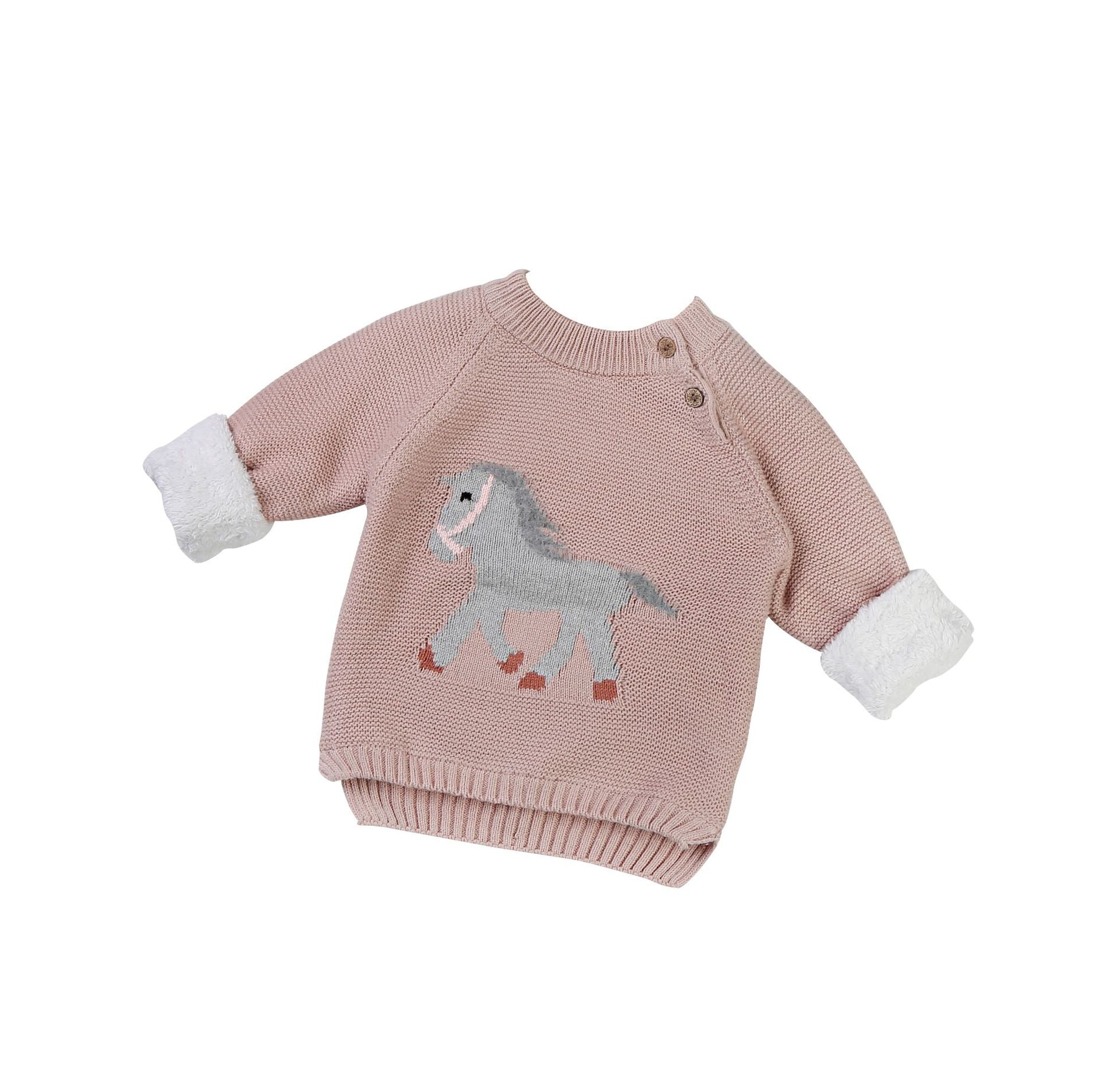 sweater autumn and winter baby plus velvet thick pullover sweater foreign style children's clothing Korean baby coat trendy