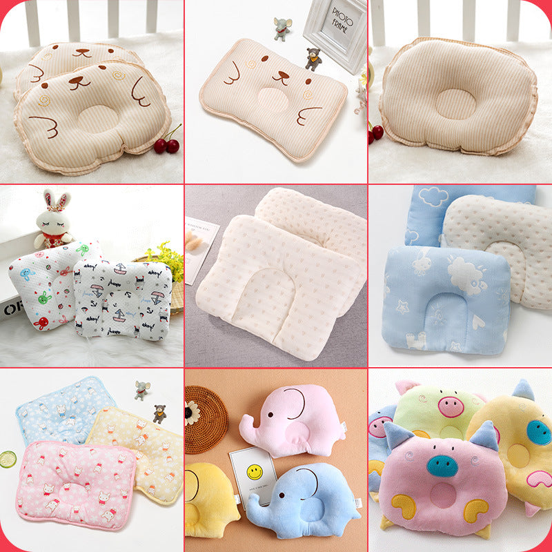 Baby pillow 0-6 months baby special shaping pillow U-shaped breathable round baby pillow newborn children pillow cross-border