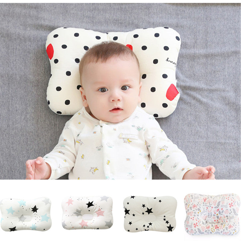 Cross-border supply baby pillow anti-bias headrest 0-1 years old maternal and child products baby shaping pillow A03 shaping 3D pillow