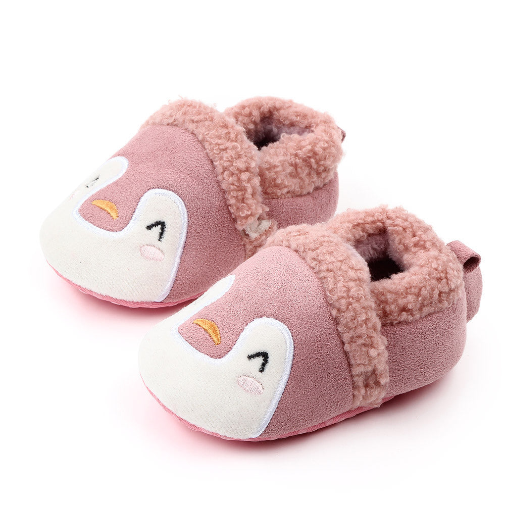 Factory direct sales babyshoes cartoon non-slip soft sole baby toddler shoes baby does not fall off shoes 2250
