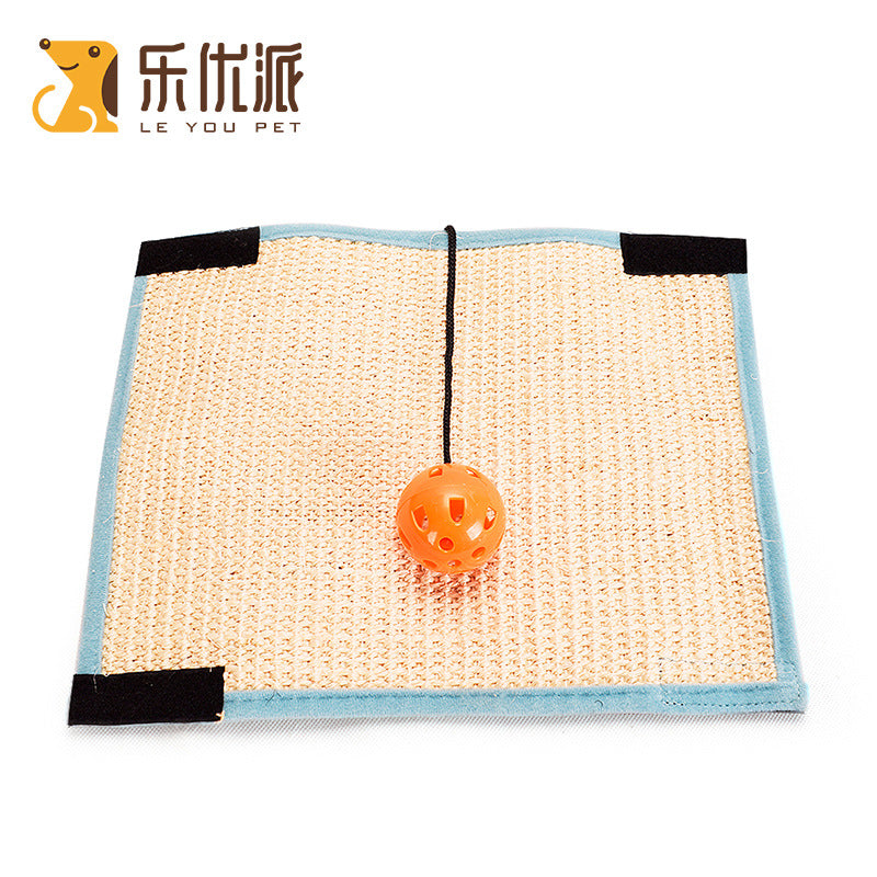 Le Youpai explosion cat toy pet claw grinder creative chair corner scratch pad wear-resistant scratch-resistant sisal pad cat scratch board