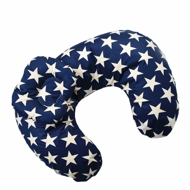 Multifunctional baby feeding pillow U-shaped nursing pillow newborn supplies learning sitting pillow pure cotton shaping pillow can be processed