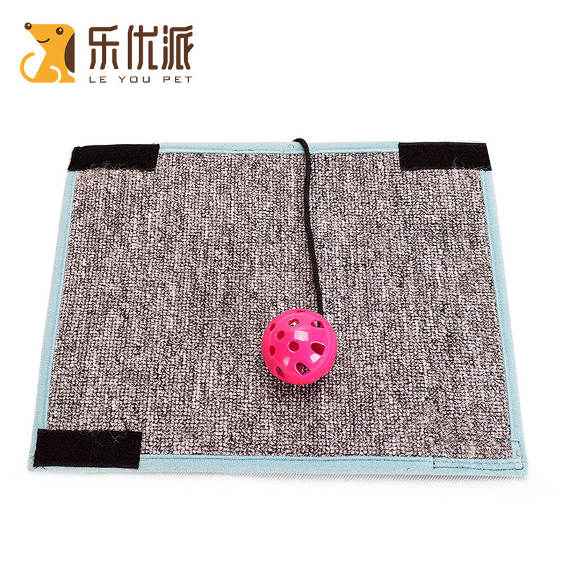 Le Youpai explosion cat toy pet claw grinder creative chair corner scratch pad wear-resistant scratch-resistant sisal pad cat scratch board
