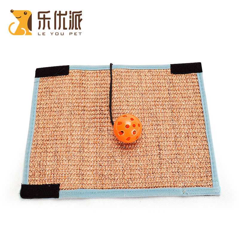Le Youpai explosion cat toy pet claw grinder creative chair corner scratch pad wear-resistant scratch-resistant sisal pad cat scratch board