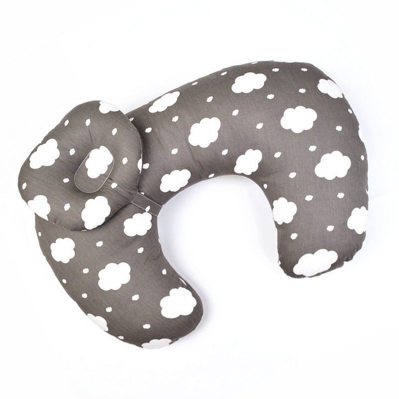 Multifunctional baby feeding pillow U-shaped nursing pillow newborn supplies learning sitting pillow pure cotton shaping pillow can be processed