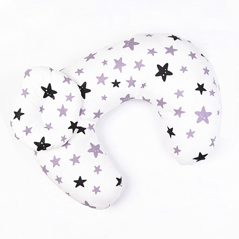 Multifunctional baby feeding pillow U-shaped nursing pillow newborn supplies learning sitting pillow pure cotton shaping pillow can be processed