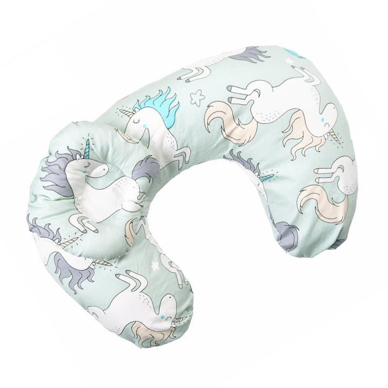 Multifunctional baby feeding pillow U-shaped nursing pillow newborn supplies learning sitting pillow pure cotton shaping pillow can be processed