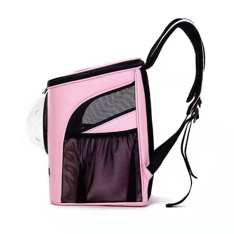 PU space capsule pet bag go out backpack creative travel back space capsule bag factory stock supply