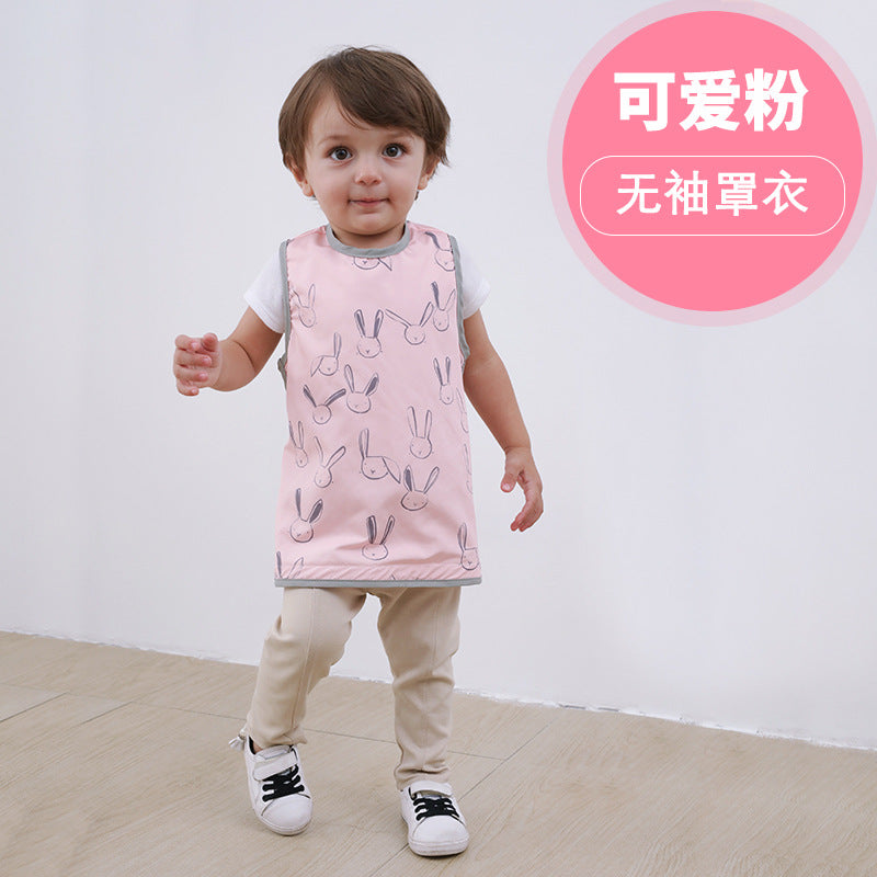 2024 new BLW baby eating all-around integrated dining tray cover baby eating anti-dirty waterproof cover