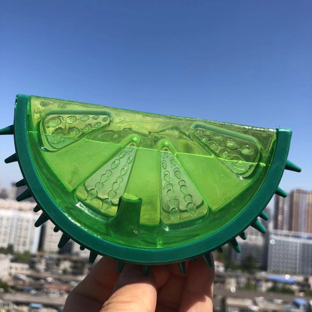 Amazon sound dog toy tpr pet toy rubber chew resistant toy fruit toy frozen factory stock