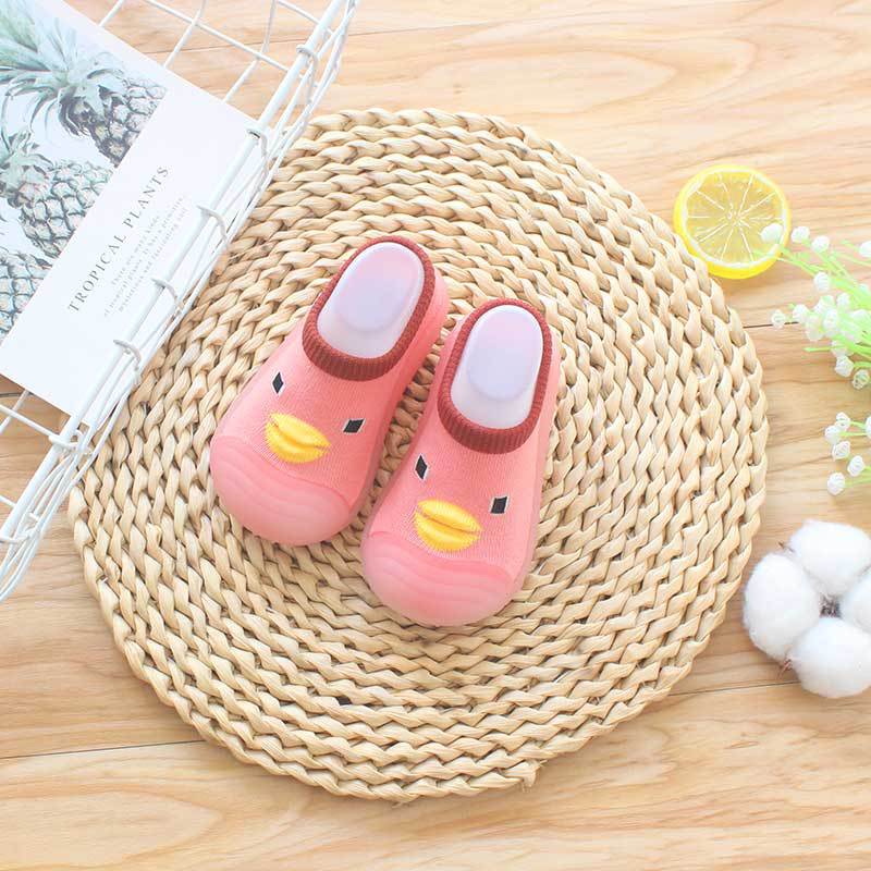 Spring and Autumn Children's Floor Socks Baby Toddler Socks Baby Shoes and Socks Non-slip Soft Sole Indoor Floor Shoes and Socks Wholesale