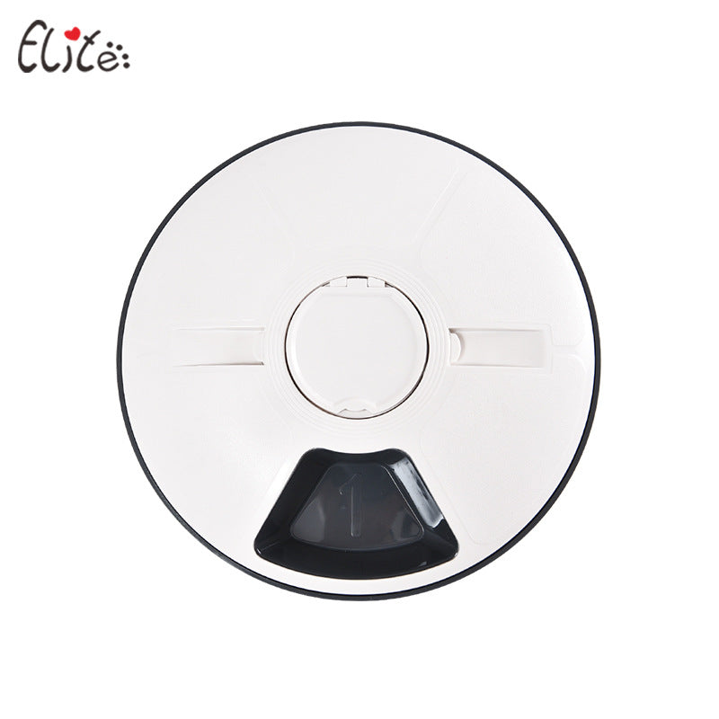 Pet bowl pet supplies six-hole intelligent timing feeder timing quantitative tableware pet automatic feeder