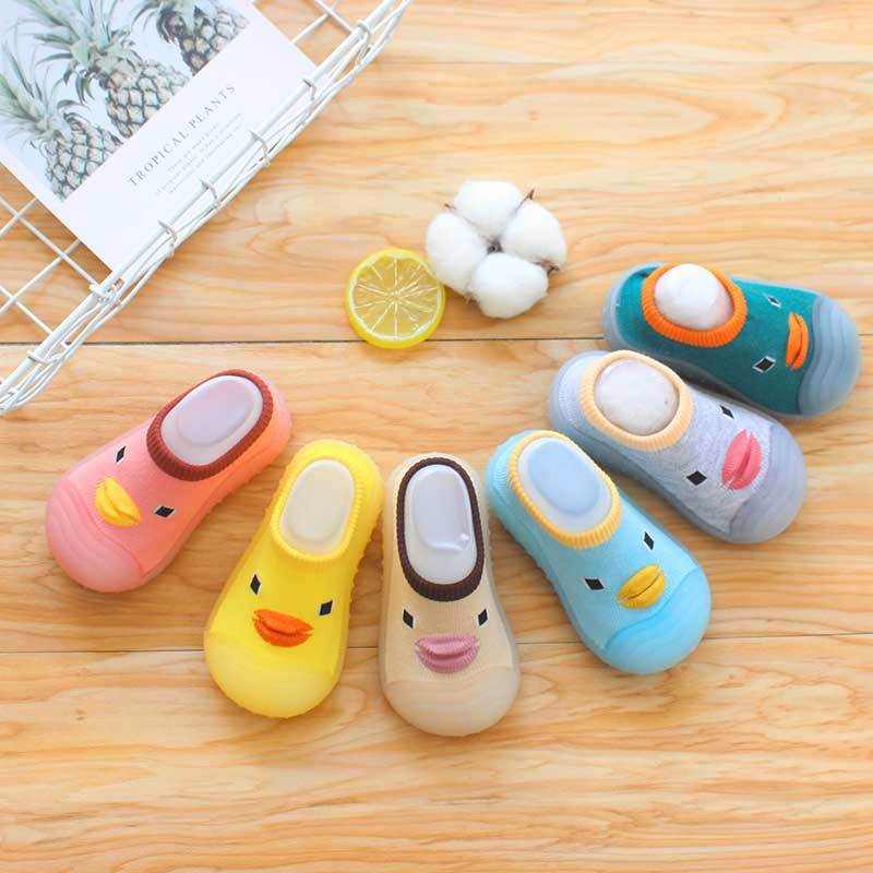 Spring and Autumn Children's Floor Socks Baby Toddler Socks Baby Shoes and Socks Non-slip Soft Sole Indoor Floor Shoes and Socks Wholesale