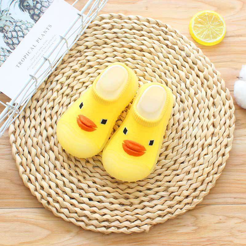 Spring and Autumn Children's Floor Socks Baby Toddler Socks Baby Shoes and Socks Non-slip Soft Sole Indoor Floor Shoes and Socks Wholesale