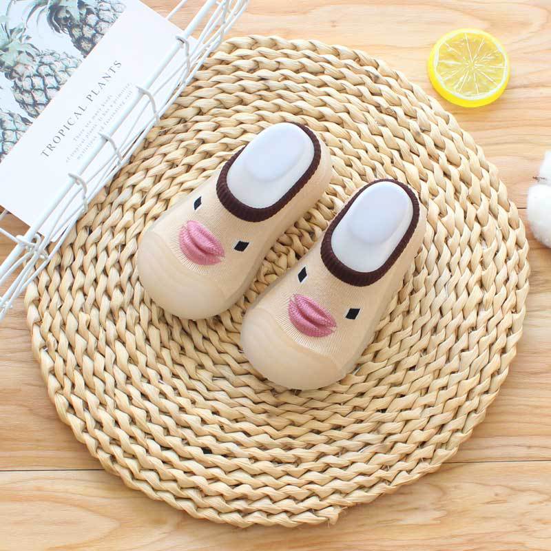 Spring and Autumn Children's Floor Socks Baby Toddler Socks Baby Shoes and Socks Non-slip Soft Sole Indoor Floor Shoes and Socks Wholesale
