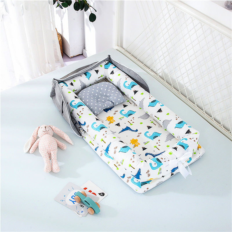 Hemei baby bed portable mommy hold baby nest isolation shoulder bag bed medium bed travel baby bed