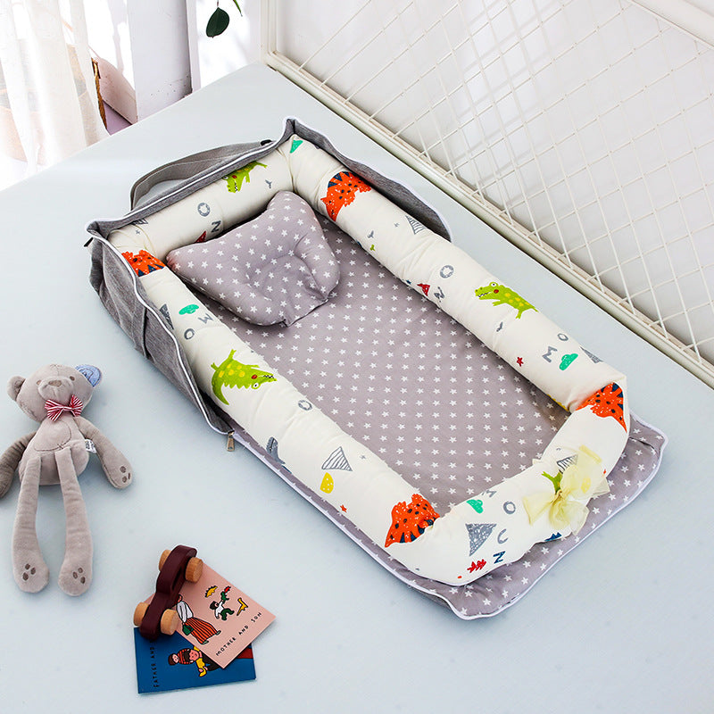 Hemei baby bed portable mommy hold baby nest isolation shoulder bag bed medium bed travel baby bed