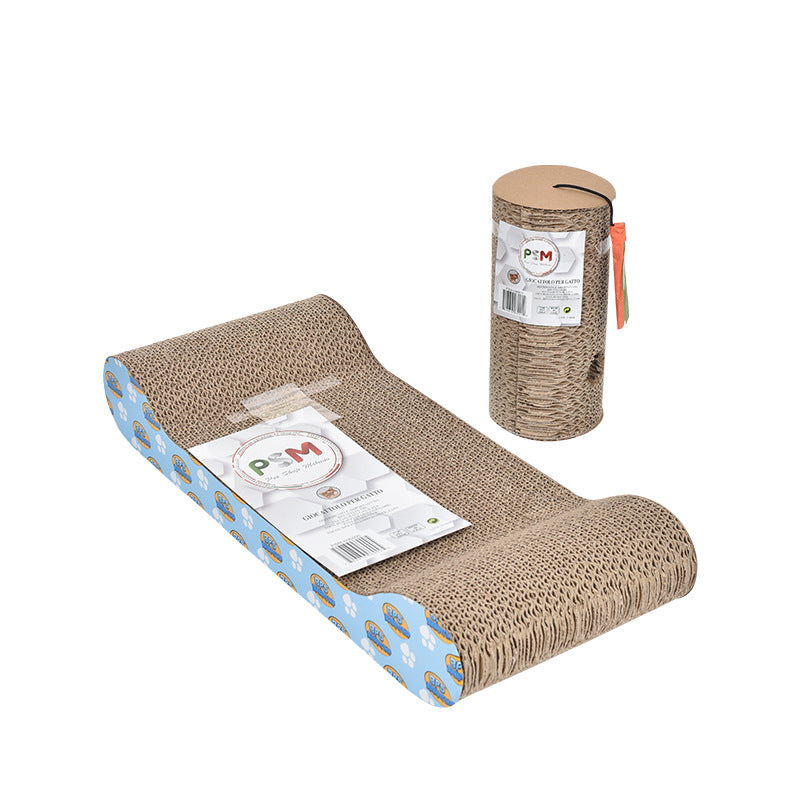 PSM Manufacturers Spot Corrugated Cardboard Cat Scratching Board Cat Toy Cat Scratching Board Claw Grinding Device Cat Claw Board Pet Toy