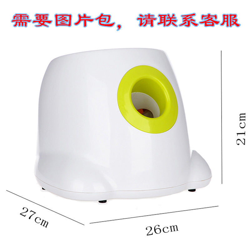Dog Pet Tennis Launcher Dog Serving Machine Interactive Toy Tennis Throw Machine Automatic Throwing Machine