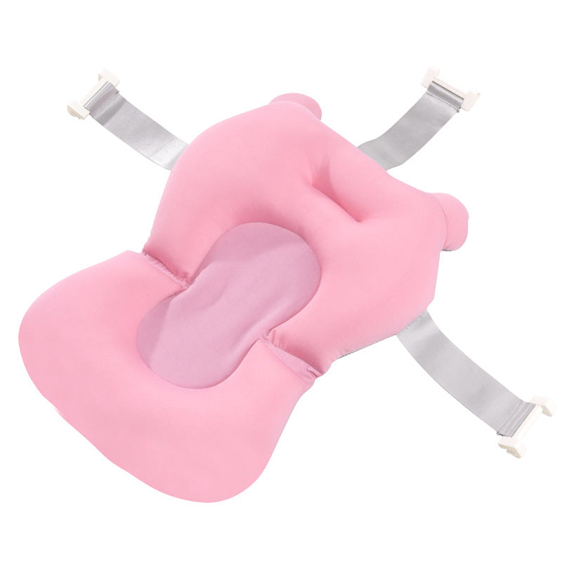 Infant suspension bath net bath mat bath mat bath bath rack baby bath rack newborn floating mat 0-1 years old