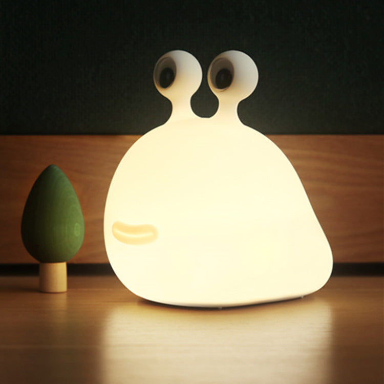 Slug Night Light USB Charging Feeding Night Light Children's Fun Silicone Bedside Timing Sleeping Light