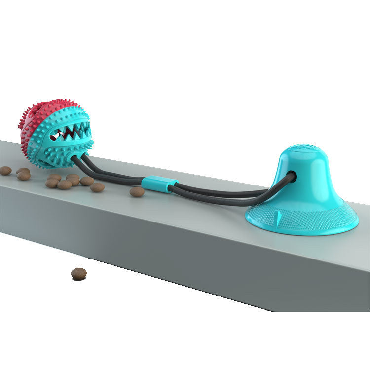 Pet supplies Amazon hot sale dog toy ball molar tooth leakage device chewing sucker combination Pet Molar