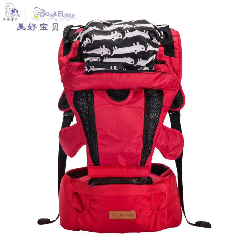 Baby carrier waist stool universal for all seasons multifunctional front horizontal holding baby carrier